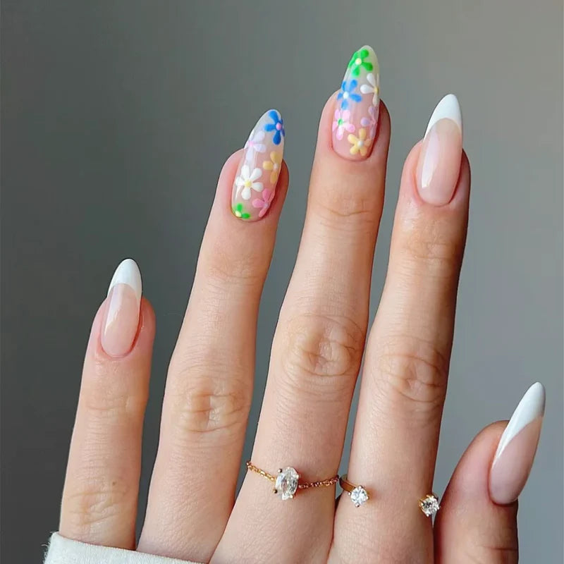 FLOWER FRENCH NAILZ