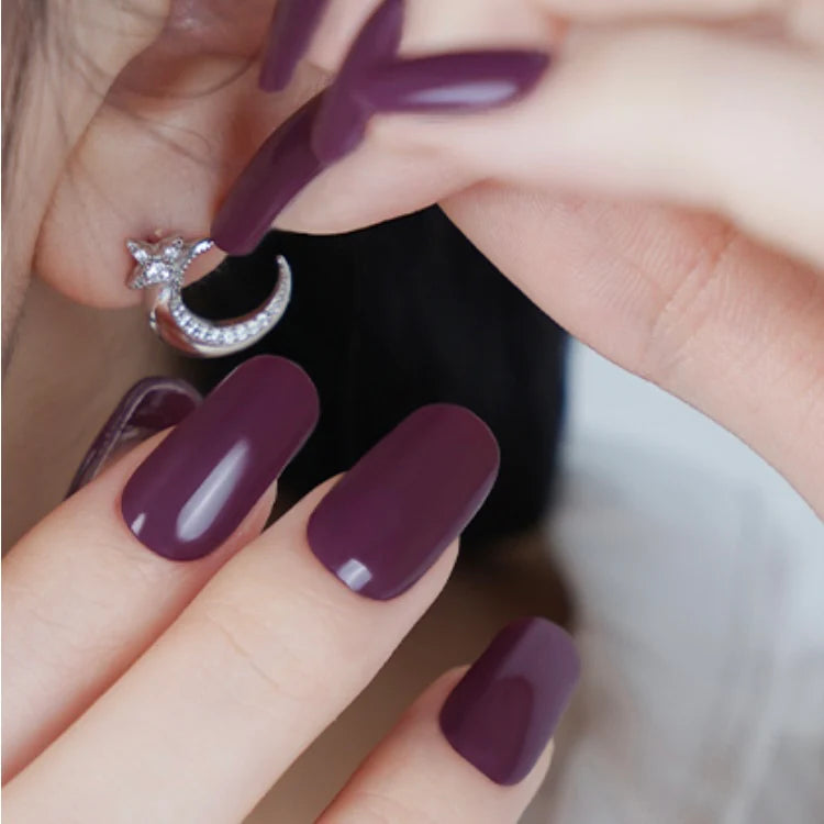 PURPLE LOVE NAILZ